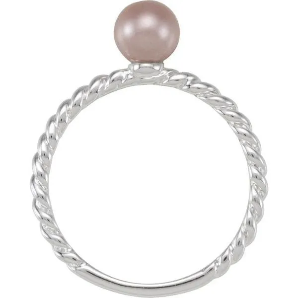 Pearl Rope Ring Image 2 Hopman Jewelers Elkhart, IN