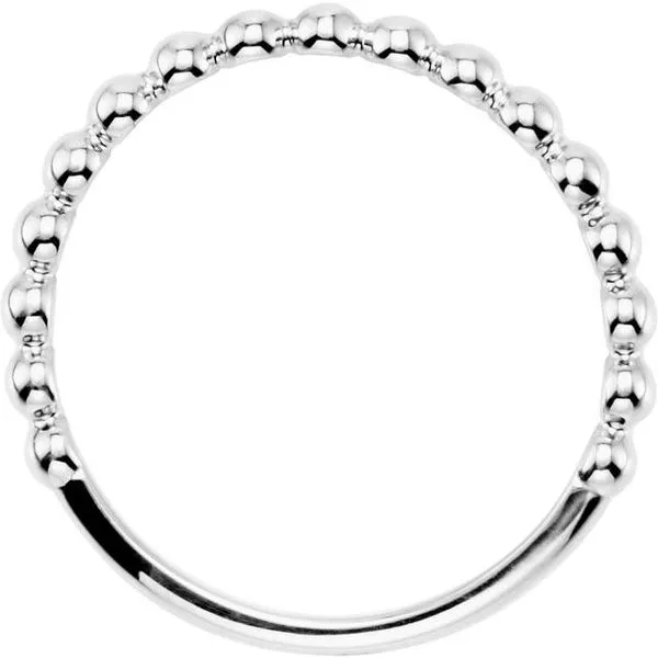 Stackable Bead Ring Image 2 Hopman Jewelers Elkhart, IN