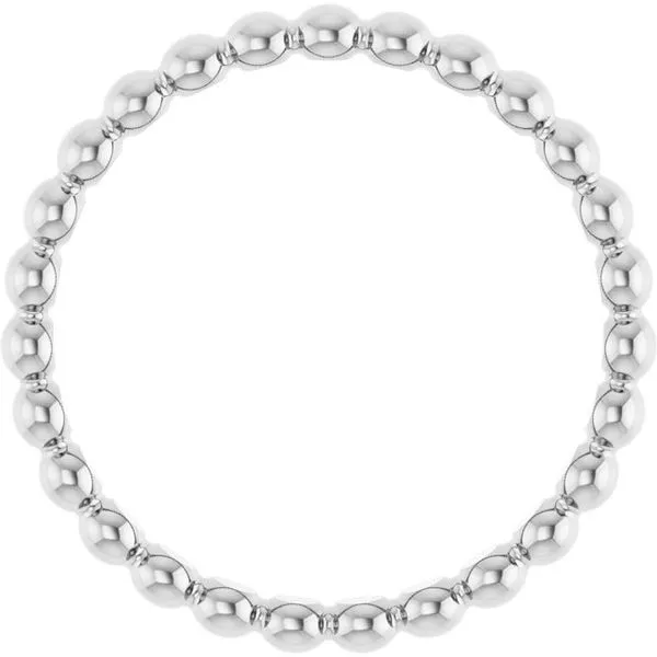 Stackable Bead Ring Image 2 Hopman Jewelers Elkhart, IN