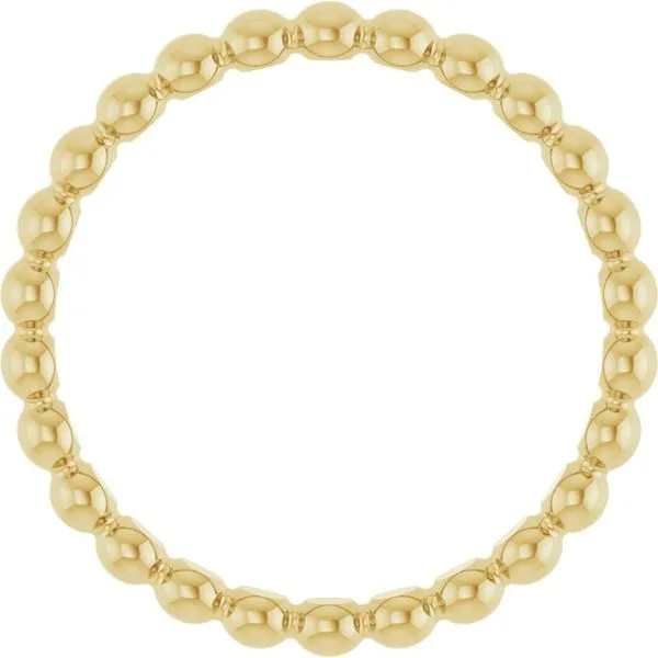 Stackable Bead Ring Image 2 Delfine's Jewelry Charleston, WV