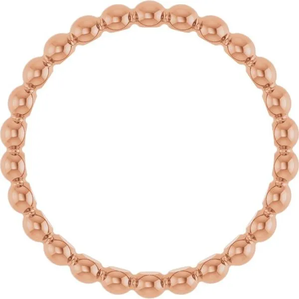 Stackable Bead Ring Image 2 Hopman Jewelers Elkhart, IN