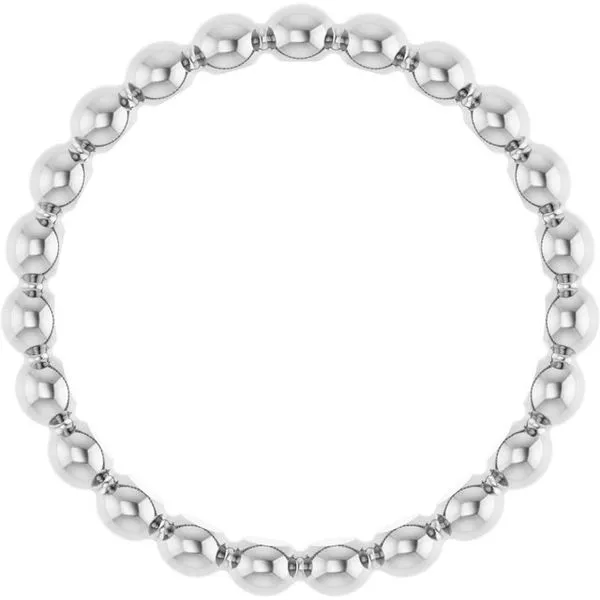 Stackable Bead Ring Image 2 Delfine's Jewelry Charleston, WV