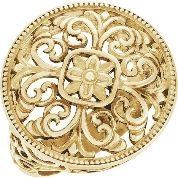 Filigree Ring Scirto's Jewelry Lockport, NY