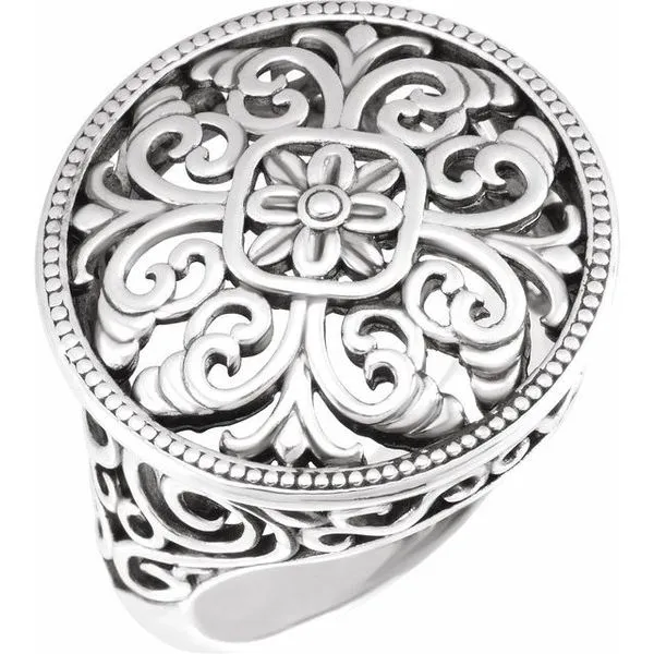 Filigree Ring Image 3 Rasmussen Jewelers Spanish Fork, UT