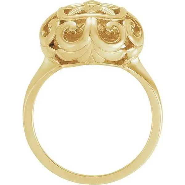 Floral Ring Image 2 Arnold's Jewelry and Gifts Logansport, IN