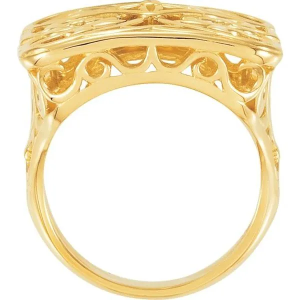 Filigree Ring Image 2 Rasmussen Jewelers Spanish Fork, UT