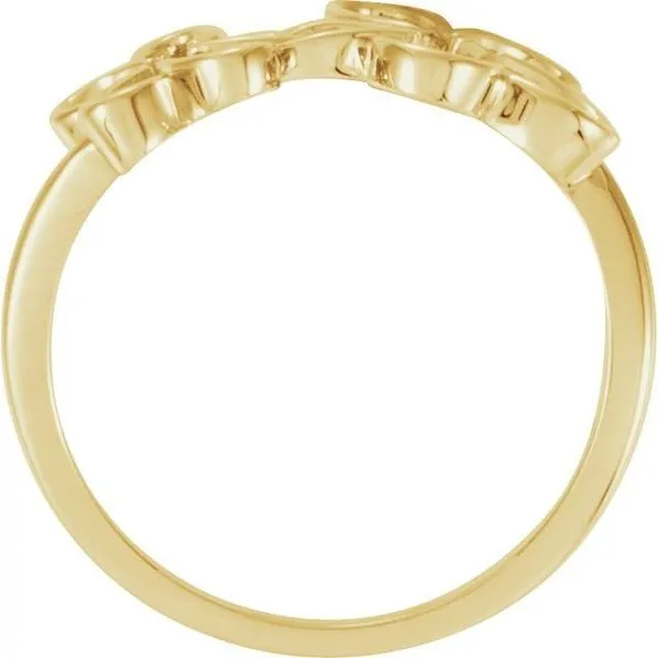 Flower Ring Image 2 D'Errico Jewelry Scarsdale, NY