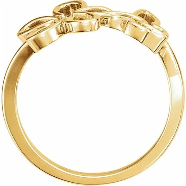 Flower & Butterfly Ring Image 2 Rasmussen Jewelers Spanish Fork, UT