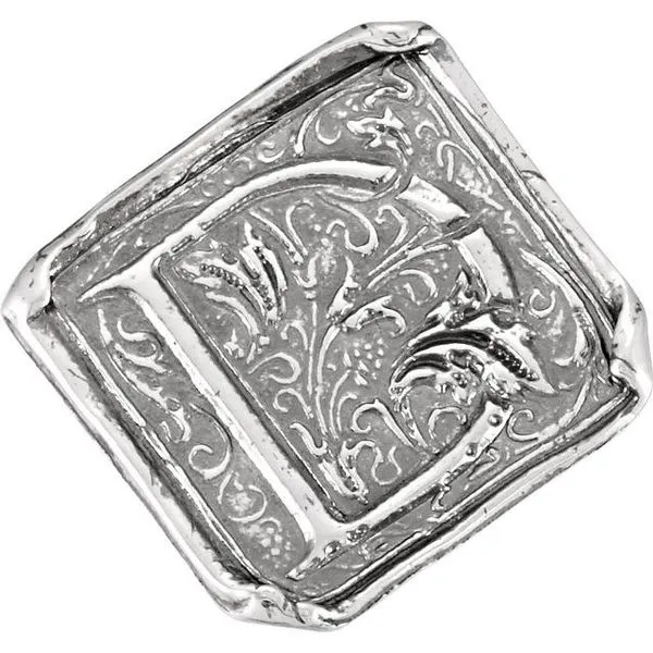Posh Mommy® Vintage-Inspired Initial Ring James Wolf Jewelers Mason, OH