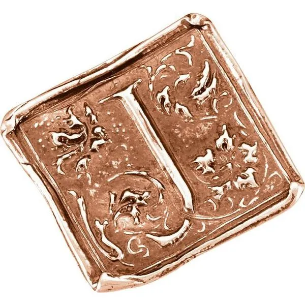 Posh Mommy® Vintage-Inspired Initial Ring James Wolf Jewelers Mason, OH