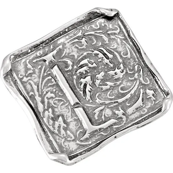 Posh Mommy® Vintage-Inspired Initial Ring Long Jewelers Chesapeake, VA