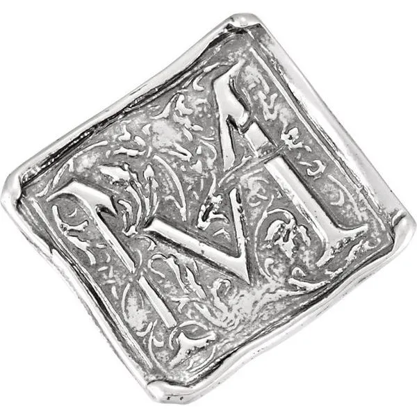 Posh Mommy® Vintage-Inspired Initial Ring James Wolf Jewelers Mason, OH