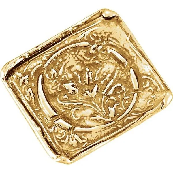 Posh Mommy® Vintage-Inspired Initial Ring James Wolf Jewelers Mason, OH