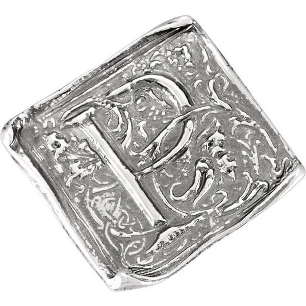 Posh Mommy® Vintage-Inspired Initial Ring James Wolf Jewelers Mason, OH