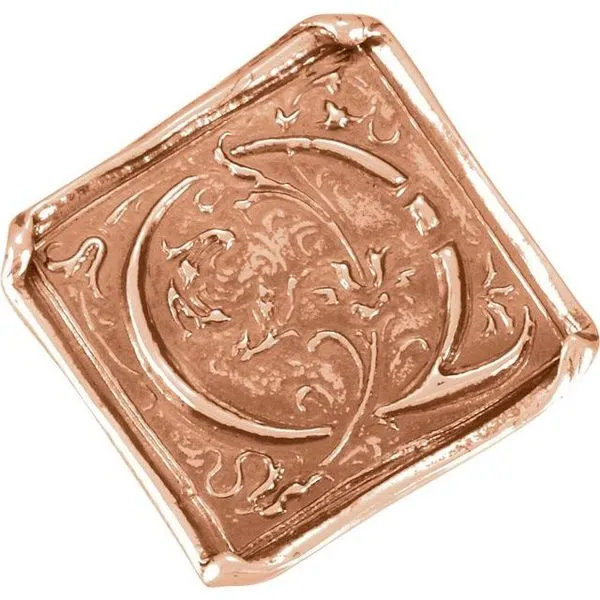 Posh Mommy® Vintage-Inspired Initial Ring James Wolf Jewelers Mason, OH