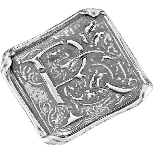 Posh Mommy® Vintage-Inspired Initial Ring James Wolf Jewelers Mason, OH