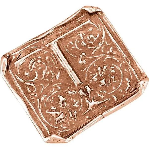 Posh Mommy® Vintage-Inspired Initial Ring Jerald Jewelers Latrobe, PA