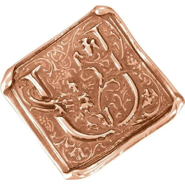 Posh Mommy® Vintage-Inspired Initial Ring Holly's Jewelry Mountain Home, AR