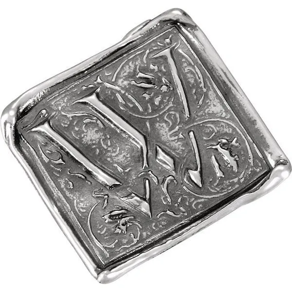 Posh Mommy® Vintage-Inspired Initial Ring Long Jewelers Chesapeake, VA