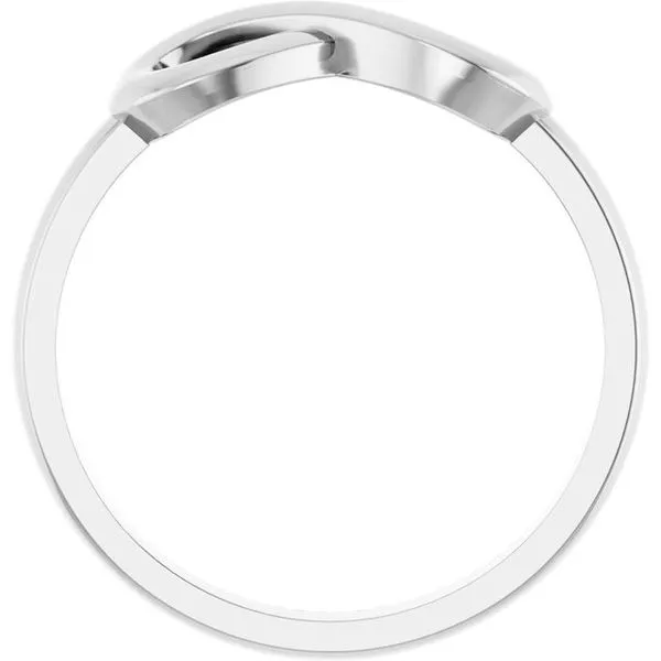 Infinity-Inspired Ring Image 2 Linwood Custom Jewelers Linwood, NJ