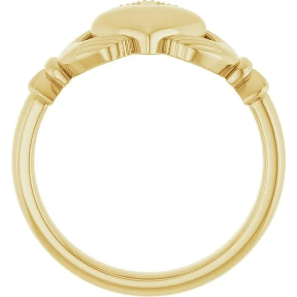 Claddagh Band Image 2 Albert's Jewelers Kingsland, GA