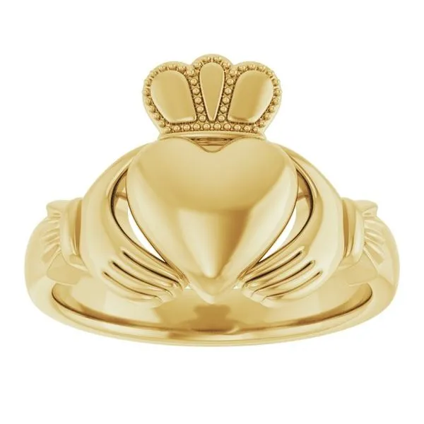 Claddagh Band Image 3 Albert's Jewelers Kingsland, GA