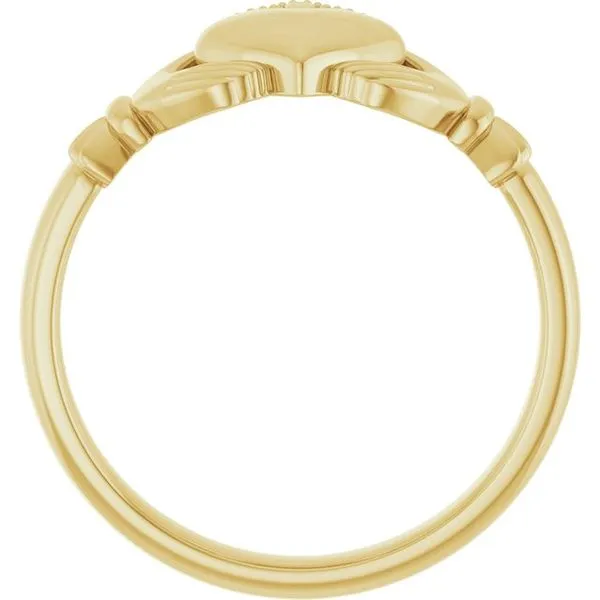 Claddagh Band Image 2 Albert's Jewelers Kingsland, GA