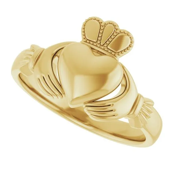 Claddagh Band Image 5 Albert's Jewelers Kingsland, GA