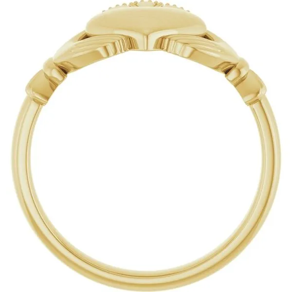 Claddagh Band Image 2 Cherry Street Jewelers Tulsa, OK