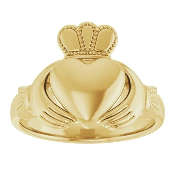 Claddagh Band Image 3 Cherry Street Jewelers Tulsa, OK