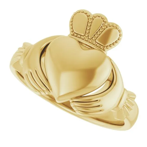 Claddagh Band Image 5 Cherry Street Jewelers Tulsa, OK