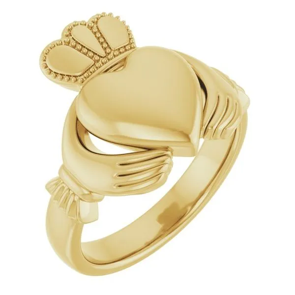 Claddagh Band Cherry Street Jewelers Tulsa, OK
