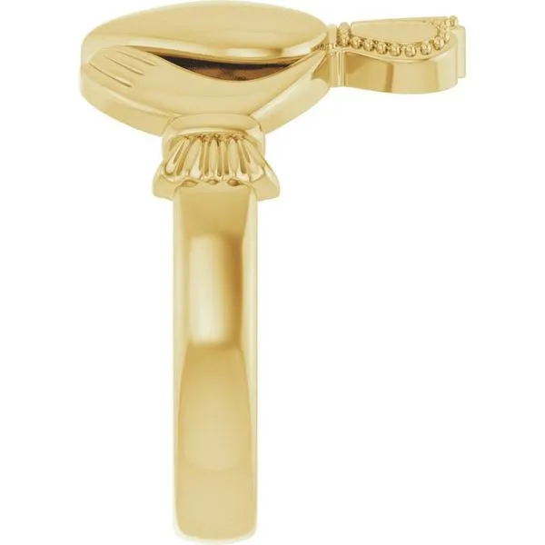 Claddagh Band Image 4 Cherry Street Jewelers Tulsa, OK