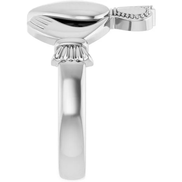 Claddagh Band Image 4 Cherry Street Jewelers Tulsa, OK