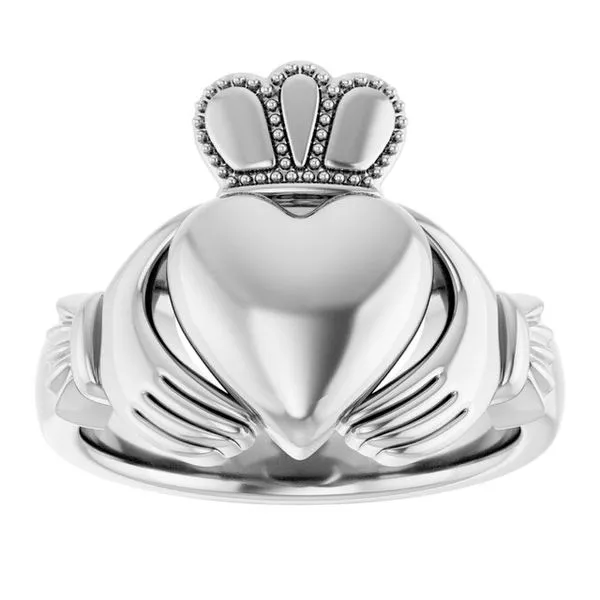 Claddagh Band Image 3 Albert's Jewelers Kingsland, GA