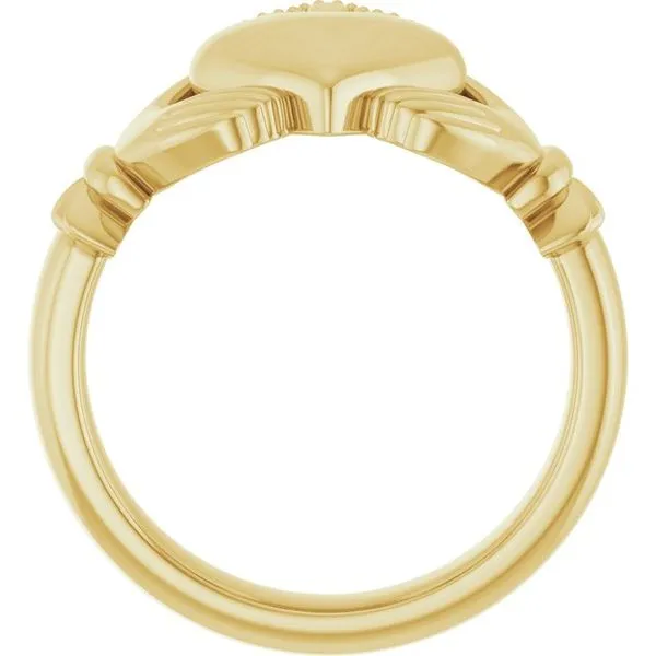 Claddagh Band Image 2 Albert's Jewelers Kingsland, GA