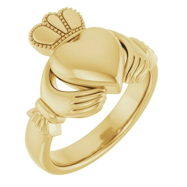 Claddagh Band Cherry Street Jewelers Tulsa, OK