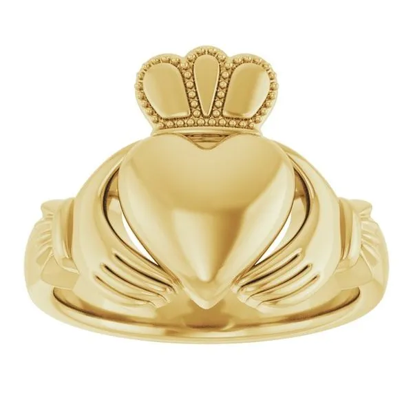 Claddagh Band Image 3 Cherry Street Jewelers Tulsa, OK