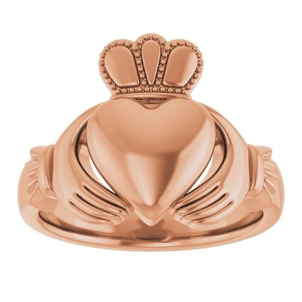 Claddagh Band Image 3 Albert's Jewelers Kingsland, GA