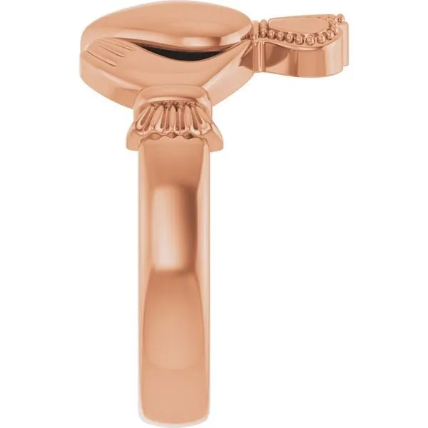 Claddagh Band Image 4 Albert's Jewelers Kingsland, GA