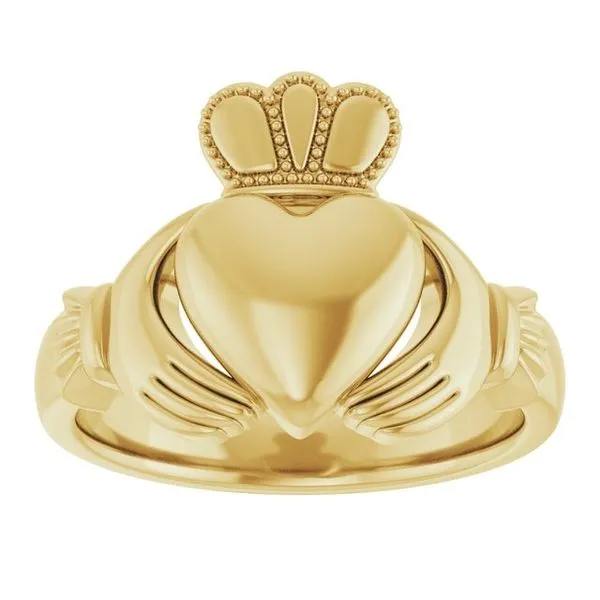 Claddagh Band Image 3 Cherry Street Jewelers Tulsa, OK