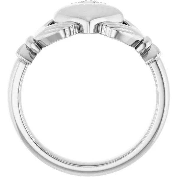 Claddagh Band Image 2 Albert's Jewelers Kingsland, GA