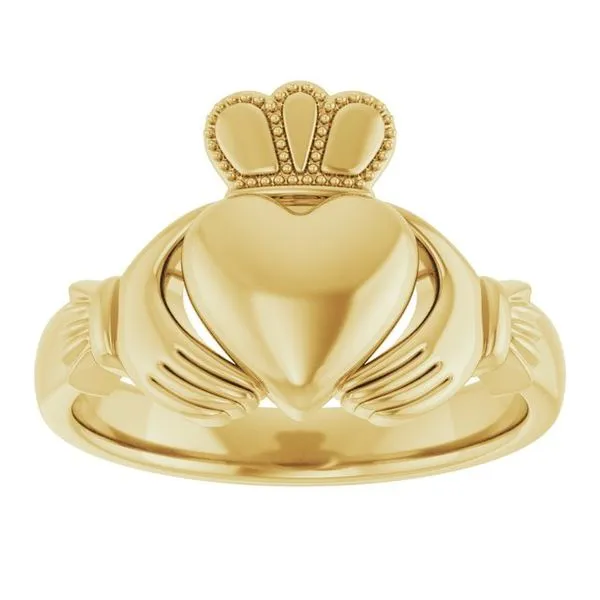 Claddagh Band Image 3 Cherry Street Jewelers Tulsa, OK