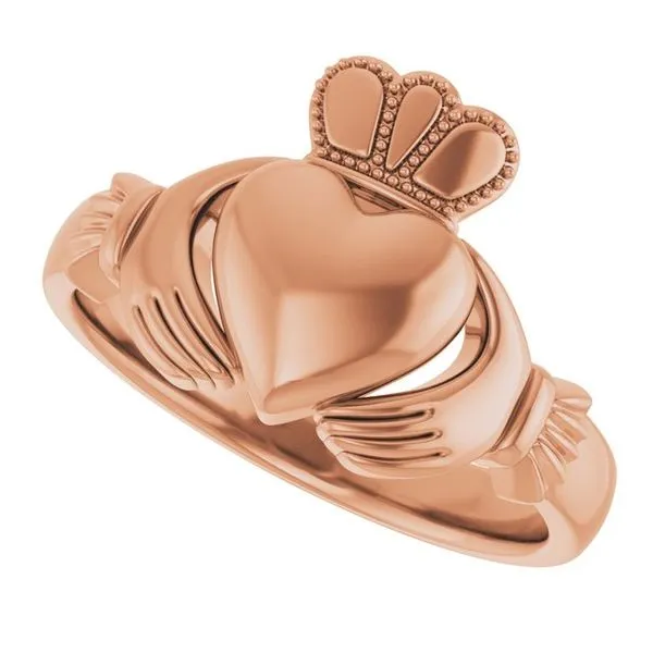 Claddagh Band Image 5 Albert's Jewelers Kingsland, GA