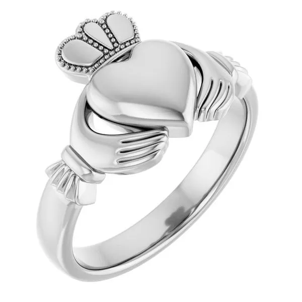 Claddagh Band Image 2 Albert's Jewelers Kingsland, GA