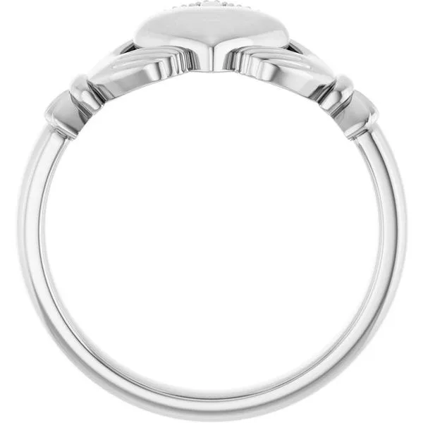 Claddagh Band Image 3 Albert's Jewelers Kingsland, GA