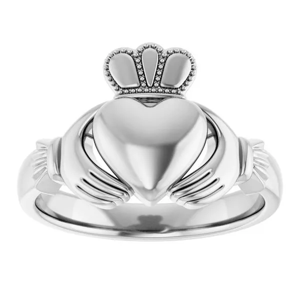 Claddagh Band Image 3 Albert's Jewelers Kingsland, GA