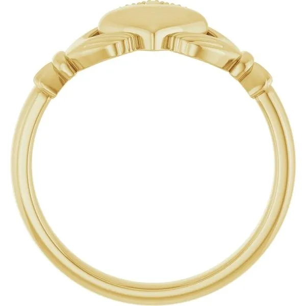 Claddagh Band Image 2 Cherry Street Jewelers Tulsa, OK