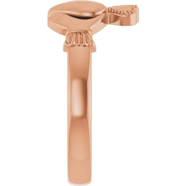 Claddagh Band Image 4 Albert's Jewelers Kingsland, GA