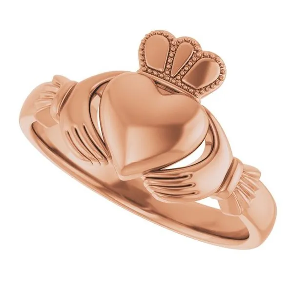 Claddagh Band Image 5 Albert's Jewelers Kingsland, GA